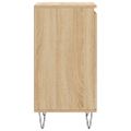 vidaXL Komody 2 ks dub sonoma 40x35x70 cm kompozitné drevo