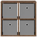 vidaXL Servírovacia skriňa Staré drevo 49,5 x 22 x 47 cm