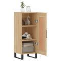 vidaXL Komoda dub sonoma 34,5x34x90 cm spracované drevo