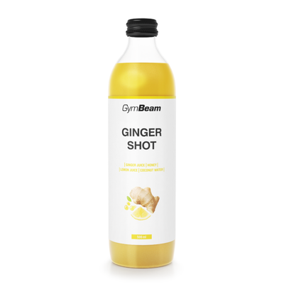 Zázvorový shot - GymBeam, 500 ml