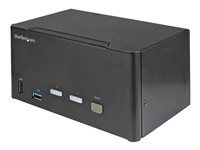 Keyboard/Video/Mouse Switch - Prepínač KVM / audio - 2 x KVM / zvuk - desktop - kompatibilný s TAA
