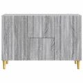 vidaXL Servírovacia skriňa Sivá sonoma 89 x 34,5 x 60 cm