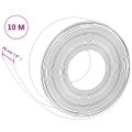 vidaXL Záhradné obruby 4 ks hnedé 10 m 20 cm polyetylén