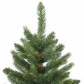vidaXL Umelý vianočný stromček s 150 LED-i Zelená 150 cm PE a PVC