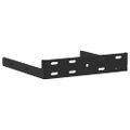 vidaXL Plávajúce police 4 ks 40x23,5x4 cm, kompozitné drevo
