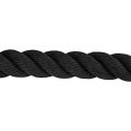 vidaXL Bojové lano čierne 9 m 6,8 kg polyester