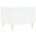 vidaXL Konferenčné stolíky 2 ks biele 50x50x40 cm kompozitné drevo