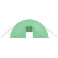 vidaXL Fóliovník s oceľovým rámom zelený 96 m² 16x6x2,85 m