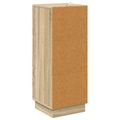 vidaXL Zásuvkový kabinet 33 x 34,5 x 87 cm Kompozitné drevo Dub sonoma