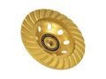 Kotúč diamantový hrnčekový brúsny turbo, 125x5mmxM14 GEKO