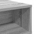 vidaXL Konferenčný stolík Sivý Sonoma 80 x 46 x 35 cm Kompozitné drevo