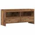 vidaXL TV skrinka 100 x 33 x 47 cm Staré drevo Kompozitné drevo