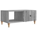 vidaXL Konferenčný stolík Sivá sonoma 90 x 50 x 40 cm Kompozitné drevo