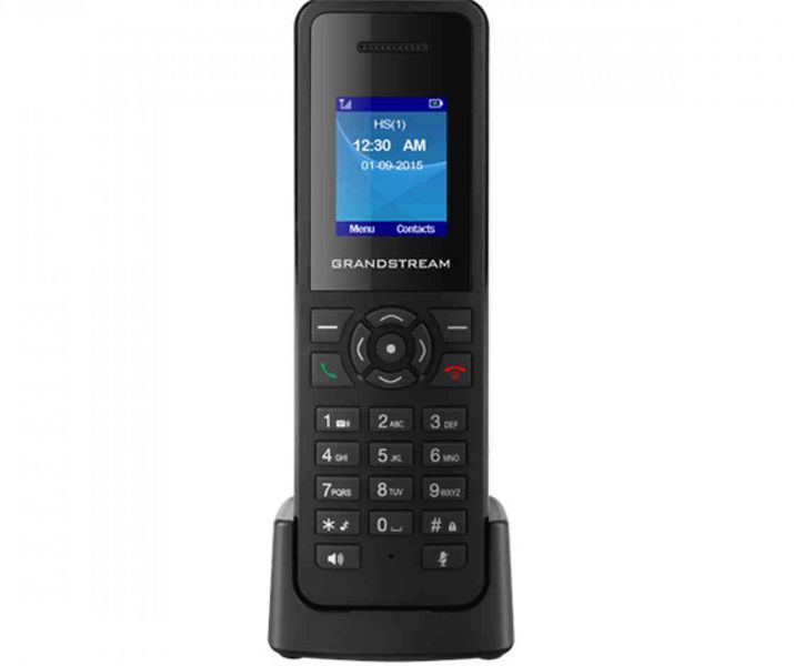 Grandstream DP720, rúčka k DP750, 1,8'' LCD bar. displej, 3.5 mm jack, Micro-USB, až 3-cestná konf.