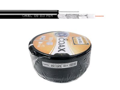 Koaxiálny kábel CAVEL DG-113PEM / 100m / 6,8mm / závesný