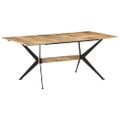 vidaXL Jedálenský stôl 180x90x76 cm mangovníkový masív
