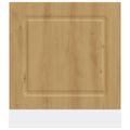 vidaXL Panel umývačky riadu Kalmar dub artisan 60x1,5x57 cm kompozitné drevo