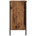 vidaXL Skrinka na umývadlo staré drevo 60x30x60 cm kompozitné drevo