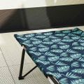 vidaXL Skladacia kempingová posteľ List 2 ks Les 206 x 76 x 74 cm