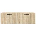vidaXL Nástenná TV skrinka Dub sonoma 98 x 41 x 30 cm Kompozitné drevo