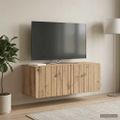 vidaXL Nástenná TV skrinka 78,5 x 31 x 30 cm Dub artisan