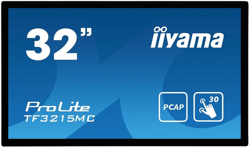 32'' iiyama TF3215MC-B2: FHD, 30P, VGA, HDMI, 24/7