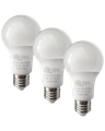 LED žiarovky 11W/1055lm/A60/E27 teplá biela 3 PACK Qtec