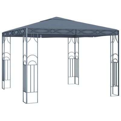 vidaXL Altánok antracitový 300x300 cm
