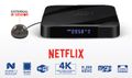 AMIKO A6N OTT, multimediálny prehrávač, 4K, LED displej