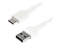 Heavy Duty and Rugged - USB kábel - USB (M) rovné do USB-C (M) rovné - Thunderbolt 3 / USB 2.0 - 2 m - biela