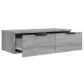 vidaXL Nástenné skrinky 2 ks sivé sonoma 68x30x20 cm spracované drevo