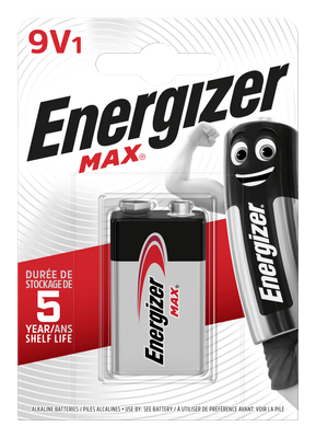Energizer MAX 9V 522 1ks alkalická batéria E301531800