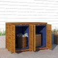 vidaXL Záhradný úložný box 140x87x104 cm masívne akáciové drevo