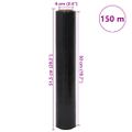 vidaXL Stretch Film 6 ks Čierna 20 μm 50 cm x 150 m