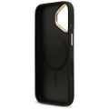 Obal Guess pre iPhone 17 HC MAGSAFE PU W/ 4G PU STRIPE čierny