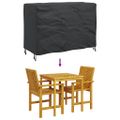 vidaXL Obal na nábytok Jednofarebný Čierna 140 x 70 x 90 cm 600D