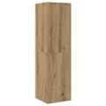 vidaXL TV skrinka dub artisan 30,5x30x110 cm kompozitné drevo