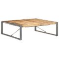 vidaXL Konferenčný stolík 120x120x40 cm, surové mangové drevo