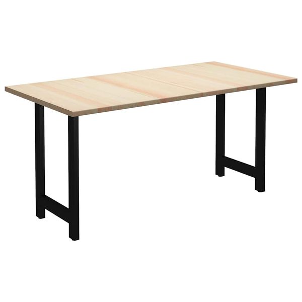 vidaXL Jedálenský stôl 160x80x76 cm borovicové drevo