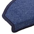 vidaXL Samolepiace schodové rohože 15 ks 80 x 24,5 x 3,5 cm Modrá