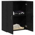 vidaXL Kancelársky kabinet Čierny dub 70 x 32 x 77.5 cm