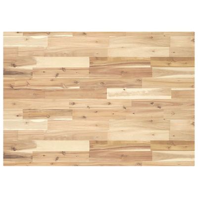 vidaXL Stolová doska neošetrená 80x70x4 cm masívna akácia