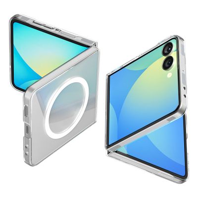 Spigen AirSkin Galaxy Z Flip 7 priehľadná biela
