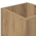 vidaXL Stojan na slnečník s úložiskom Remeselný dub 20 x 20 x 55,5 cm