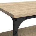 vidaXL Kuchynský vozík Sonoma dub 60 x 41 x 80,5 cm Kompozitné drevo