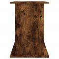 vidaXL Stojan na akvárium dymový dub 101x41x58 cm kompozitné drevo