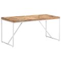 vidaXL Jedálenský stôl 160x70x76 cm akáciový a mangovníkový masív
