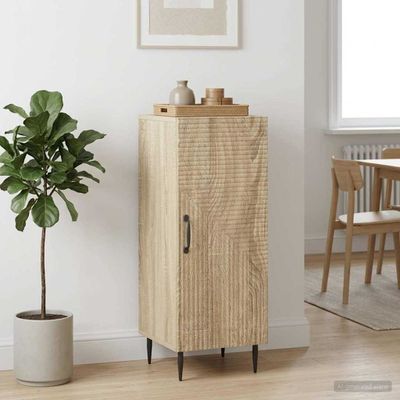 vidaXL Servírovacia skriňa Dub sonoma 33 x 34,5 x 89,5 cm