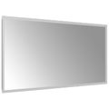 vidaXL Zrkadlo do kúpeľne s LED Priehľadná 80 x 40 cm tvrdené sklo