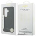 Puzdro Guess Perforated Logo MagSafe pre Samsung Galaxy S26 čierne